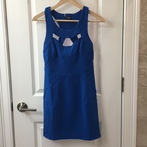 Sparkle&fade cutout dress